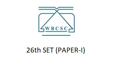 PAPER-I (26th SET)